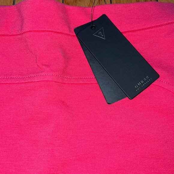 Guess women Sports Pink mesh pencil skirt - Picture 2 of 5